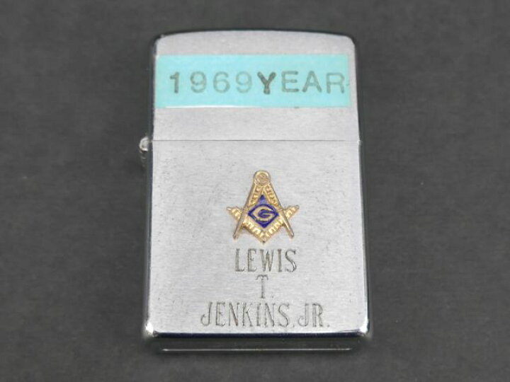 楽天市場】FREEMASON(フリーメイソン) Zippo(ジッポー) 1969年製 実物 