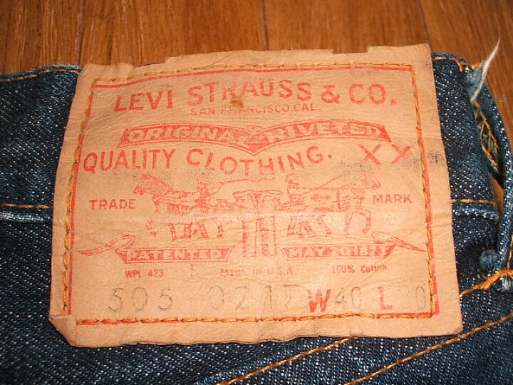 楽天市場】LEVIS(リーバイス) 505 Big-E(ビッグE) Type-F(Fタイプ 