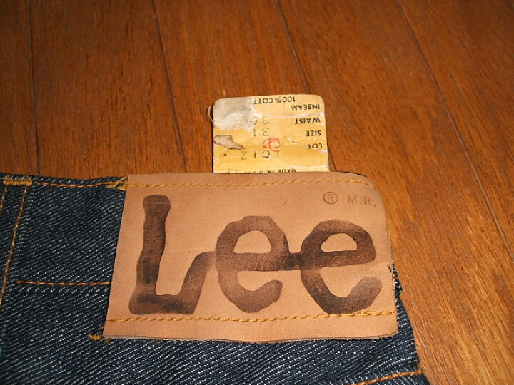 楽天市場】Lee(リー) 101Z ストレート サイド黒タグ 1960年代初期 実物 