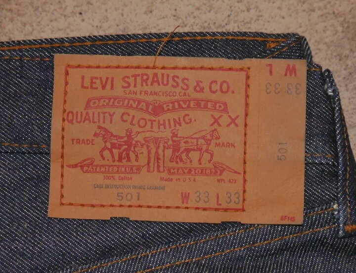 楽天市場】LEVIS(リーバイス) 501 1980年代(1980年9月) 66後期 赤耳 