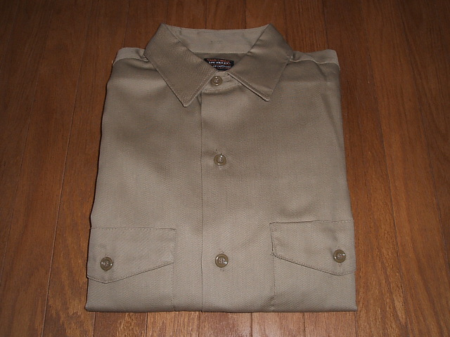 Lee(リー) 1970年代 実物ビンテージ Lee-PREST(リープレスト) TEC-TWILL Work Shirts(テックツイル  長袖ワークシャツ) Lot 1800 MADE IN USA(アメリカ製) 実物デッドストック | 有限会社　インスティンク