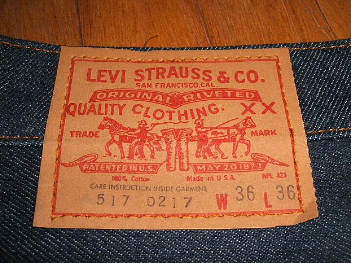 楽天市場】LEVIS(リーバイス) 517 ブーツカット 1980年代前期 TALON 42(タロン42)ジッパー使用 MADE IN USA( アメリカ製) 実物デッドストック W36×L36 : 有限会社 インスティンク 楽天市場】LEVIS(リーバイス) 517 ブーツカット 1980年代前期 TALON 42(タロン42)ジッパー使用 MADE IN USA( アメリカ製) 実物デッドストック W36×L36 : 有限会社 インスティンク