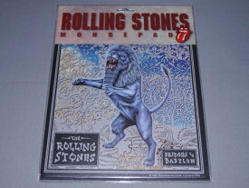 The Rolling Stones(ザ ローリング ストーンズ) Mousepad(マウスパッド) Bridges to Babylon(ブリッジズ・トゥ・バビロン B2B) MADE IN AUSTRIA(オーストリア製) 1990年代 デッドストック LPレコード CD ジャケット【中古】