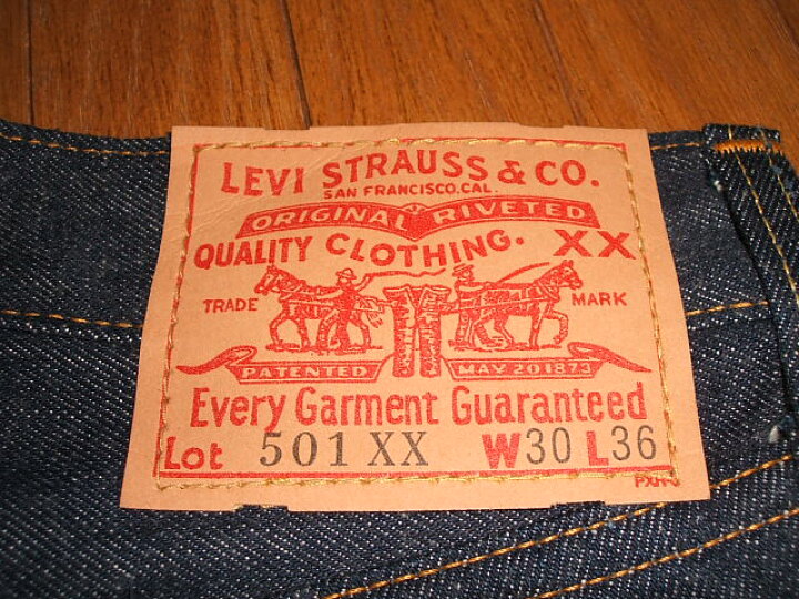 楽天市場】LEVIS(リーバイス) 501XX 1955年モデル トップボタン裏555 