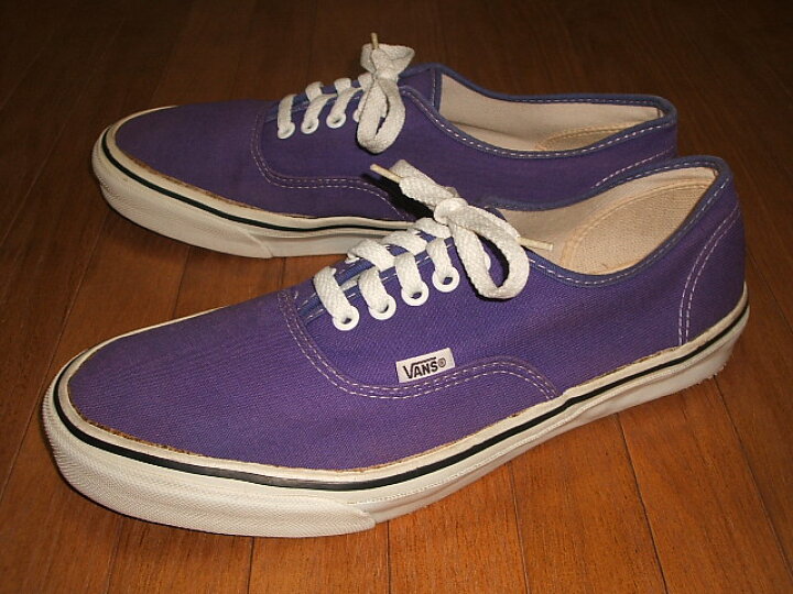 楽天市場】VANS(バンズ) Authentic(オーセンティック) Purple(パープル 