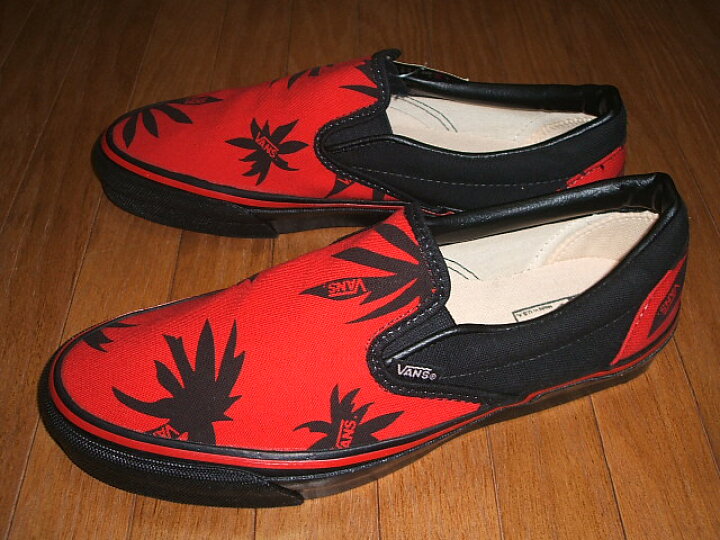 楽天市場】VANS(バンズ) Slip-On(スリッポン) Marijuana Leaf 