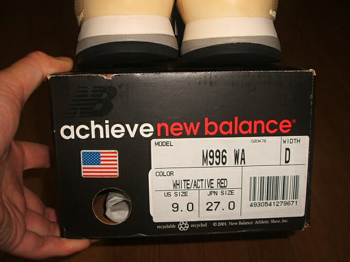 楽天市場】New Balance(ニューバランス) M996 WA ホワイトレザー MADE 