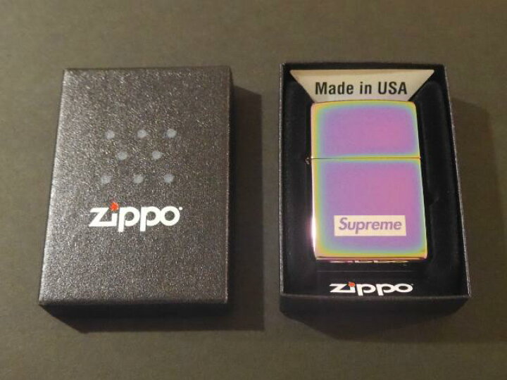 楽天市場】SUPREME(シュプリーム) Spectrum Iridescent Zippo 