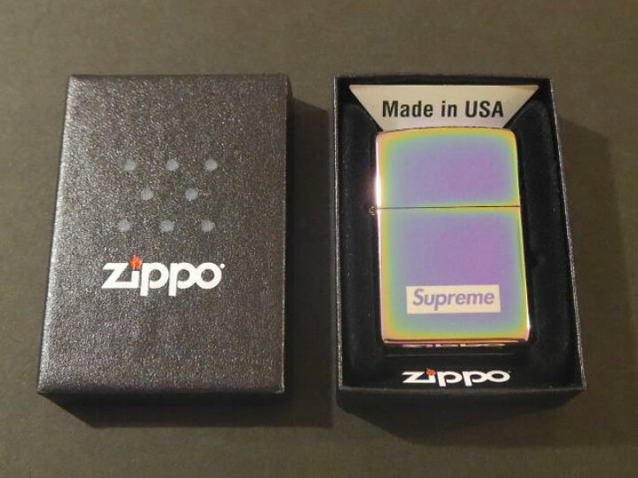 楽天市場】SUPREME(シュプリーム) Spectrum Iridescent Zippo 