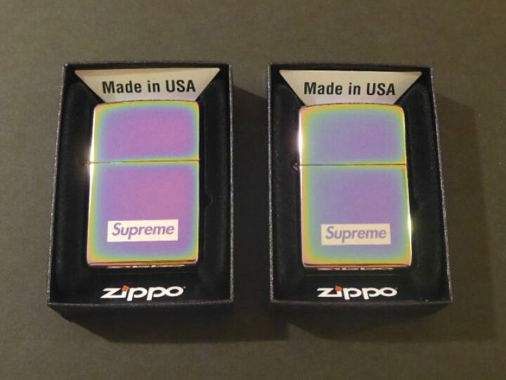 楽天市場】SUPREME(シュプリーム) Spectrum Iridescent Zippo 