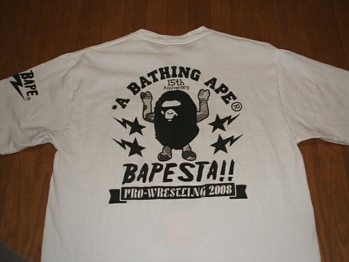 楽天市場】A BATHING APE(アベイシングエイプ)×全日本プロレス武藤敬司 