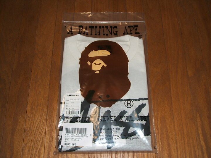 楽天市場】A BATHING APE(アベイシングエイプ)×STUSSY(ステューシー