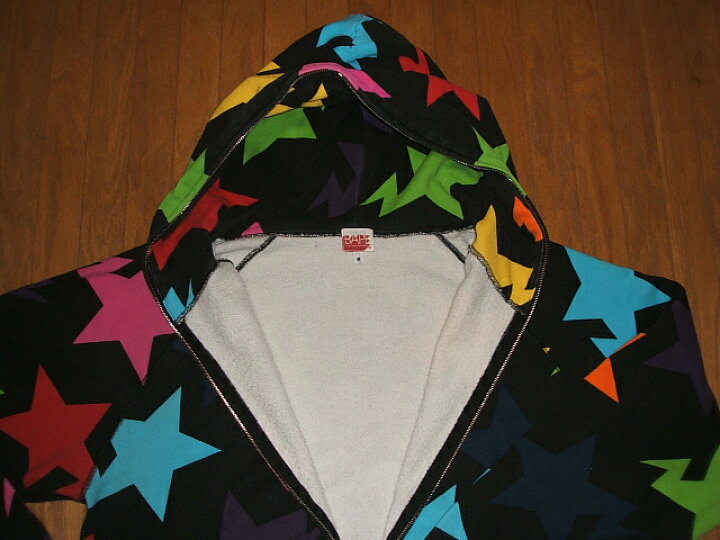 楽天市場】A BATHING APE(アベイシングエイプ) Multi Color STAR PARKA 