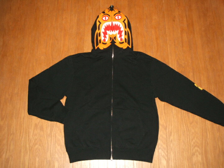 楽天市場】A BATHING APE(アベイシングエイプ) TIGER FULL ZIP HOODIE  