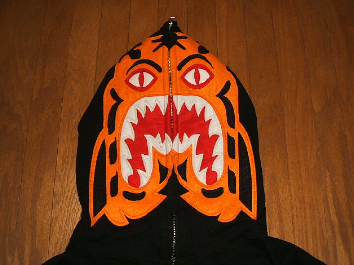 楽天市場】A BATHING APE(アベイシングエイプ) TIGER FULL ZIP HOODIE  