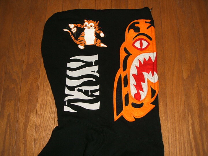 楽天市場】A BATHING APE(アベイシングエイプ) TIGER FULL ZIP HOODIE  