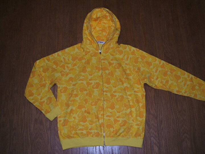 楽天市場】A BATHING APE(アベイシングエイプ) イエローカモ(黄色猿 