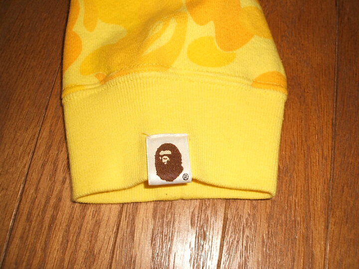 楽天市場】A BATHING APE(アベイシングエイプ) イエローカモ(黄色猿 