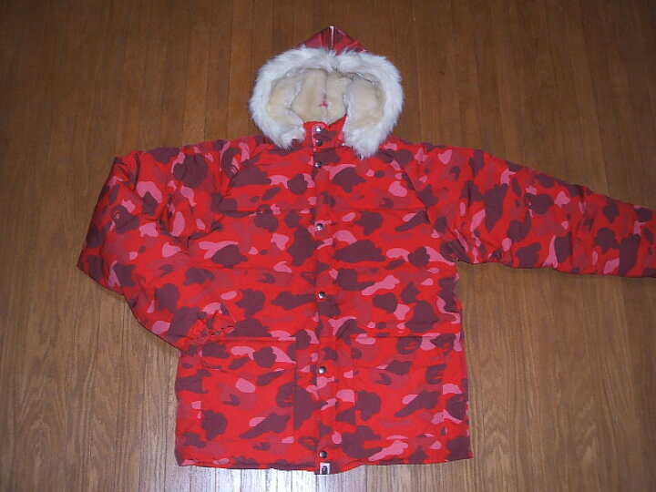 楽天市場】A BATHING APE(アベイシングエイプ) ナイロン製ダウン 