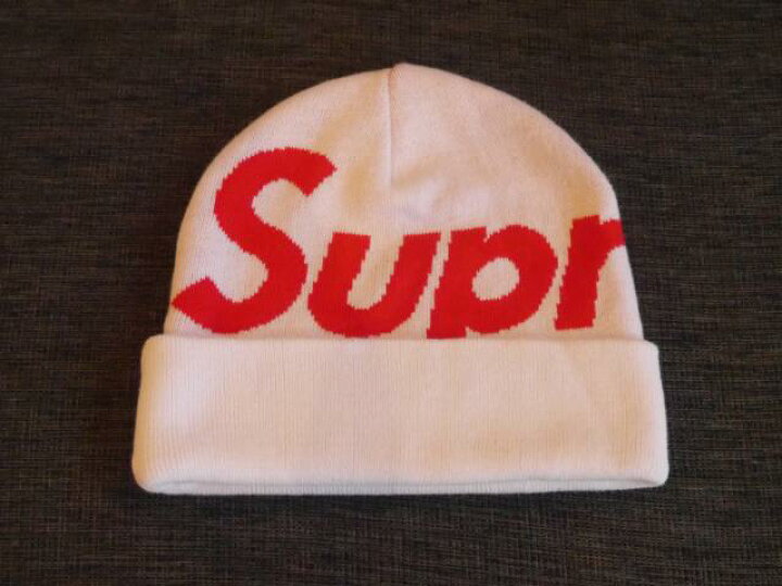 楽天市場】SUPREME(シュプリーム) Big Logo Beanie White(ビッグロゴ 