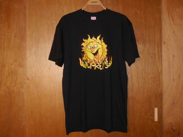 楽天市場】SUPREME(シュプリーム) Tシャツ Sun Tee(太陽Tシャツ) Black 