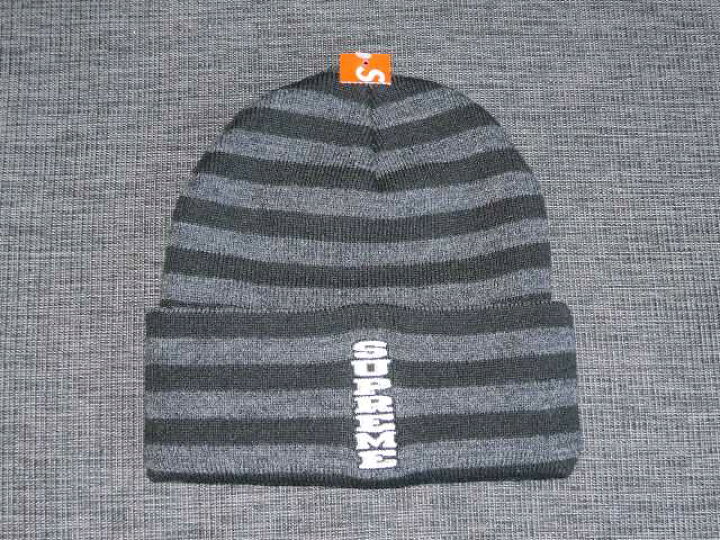 楽天市場】SUPREME(シュプリーム) Vertical Logo Striped Beanie 