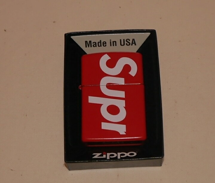 楽天市場】Supreme(シュプリーム) Logo Zippo(ロゴ ジッポライター 