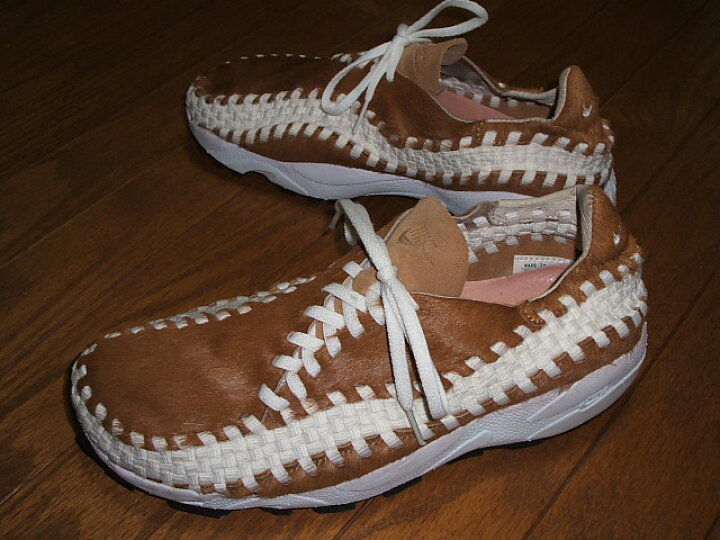 楽天市場】NIKE×THE HIDEOUT AIR FOOTSCAPE WOVEN ハラコ ブラウン 