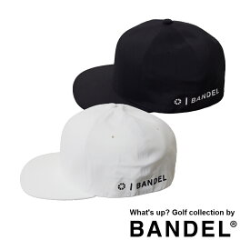 【レビュー特典】バンデル ゴルフ BANDEL golf キャップ SIDE LOGO PRINT CAP BG-3SSLCPメンズ レディース ユニセックス 男女兼用 帽子 フレックスフィット フラットバイザー 速乾 おしゃれ オールシーズン