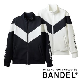 【マラソン中10％クーポン】【レビュー特典】BANDEL バンデル ブルゾン V SWITCH STAND COLLAR BLOUSON BGI-3AVZBSゴルフウェア ブルゾン アウター ジップ 伸縮 ストレッチ 軽量 羽織 上着 ブラック ホワイト