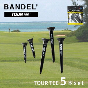 yr[Tzof St BANDEL golf eB[ BANDEL TOURTEE LONG&SHORT Black 5piece set BG-TTAS002 StObY SteB[ 5{ O80mm×3{ V[g45mm×2{