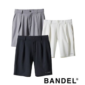 【マラソン中10％クーポン】【レビュー特典】バンデル ゴルフ BANDEL golf ショーツ BASIC STRECH HALF PANTS BGS-4SBSHPゴルフ スポーツ メンズ 短パン ハーフパンツ ゴルフウェア BLACK GRAY WHITE ブラック グレー ホワイト