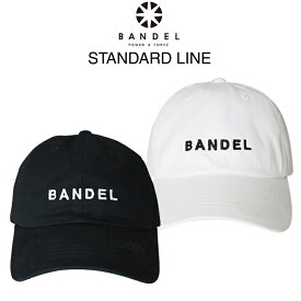 【レビュー特典】BANDEL バンデル LOGO刺繍 LOW CAP (キャップ） SILHOUETTE STANDERD FIT CP002 フリーサイズ アスリート バランス 運動 スポーツ 帽子 ハット 新作 ジョギング