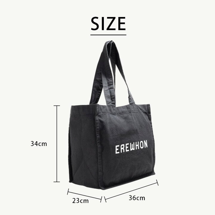 楽天市場】EREWHON エレフォン ECO BAG エコバッグ オーガニック  