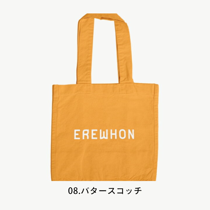 楽天市場】【レビュー特典】EREWHON エレフォン ECO BAG エコバッグ 