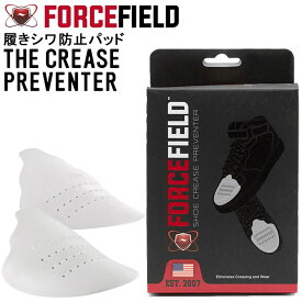 【レビュー特典】FORCE FIELD フォースフィールド SHOE CREASE PREVENTER スニーカー 靴 折り目防止 履きシワ防止 つま先 パッド インソール 中敷き サイズ調整