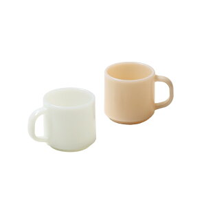 ideaco CfAR }OJbv Milk Glass 2pcs Rbv mug cup ~NKX Be[W  280ml R[q[Jbv H e[uEFA 2_Zbg Mtg ϔM Wok j Vzj v[