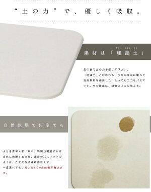ソイルバスマットライトカバーセットsoillight珪藻土速乾薄型パルプ入りタイプイスルギ吸水吸湿トリックハンタースマステNスタ