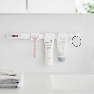 【レビュー特典】 山崎実業 【 フィルムフック洗顔用品収納セット タワー 】tower 1883 1884洗面台 ランドリー 洗顔 フォーム ヘアゴム T字 シェーバー フロス コンタクトケース シンプル おしゃ