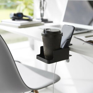 【レビュー特典】山崎実業 【 テーブル横スマートフォン&コップホルダー タワー 】 tower 1638 1639リビング キッチン テーブル デスクエクステンダー 拡張 シンプル おしゃれ スタイリッシュ