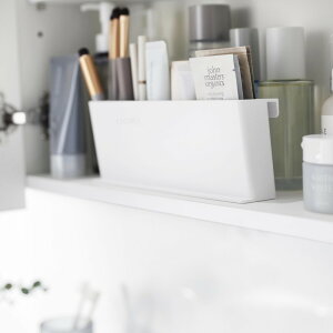 山崎実業 【 ミニチューブスタンド タワー 】 tower 10383 10384洗面室 洗面台 収納 洗面収納 小物収納 洗面周り 水周り 収納ケース すきま収納 サニタリー 清潔 衛生的 シンプル スタイリッシュ