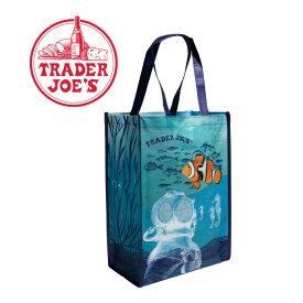 【SS最大P55!要エントリー】TRADER JOE'S トレーダージョーズ エコ バッグ NEMO 自然素材 マチ広 大容量 レジカゴ レジ袋 トレジョ 高級スーパー オリジナル バック 海外セレブ サスティナブル リサイクルプラスチック RECYCLE トレジョ