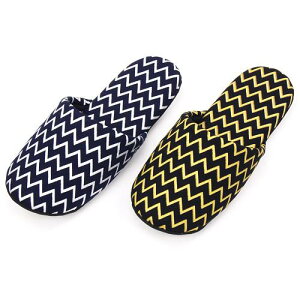 【スリッパ】【レディース】ソフトスリッパ ギザギザ M ラメ