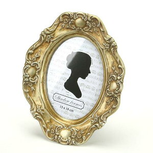 【フォトフレーム】【おしゃれ】フォトフレーム ゴールド オーバル