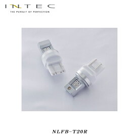 【マラソン期間中 全商品 P5倍 + クーポンあり】【送料無料】INTEC ハイパフォーマンス LED バルブ T20 レッド シングル ダブル 兼用 ブレーキ 140lm 高輝度8LED/ハイパワーSMD 保安基準適合 [NLFB-T20R]