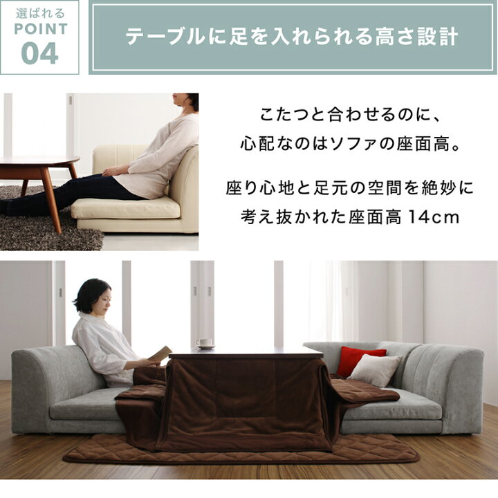 楽天市場】ソファ ソファー ローソファ 2人掛け 3人掛け 4人掛け I字 
