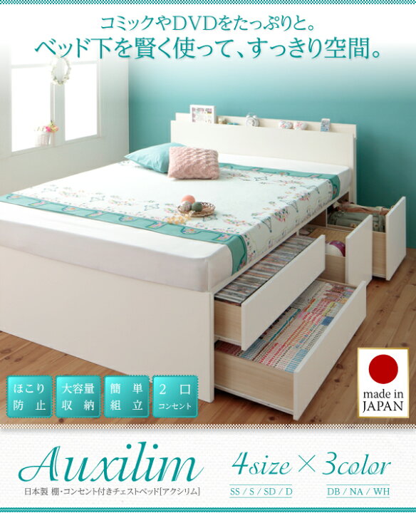 楽天市場】ベッド ダブルベッド ダブル ベット シングルベッド 