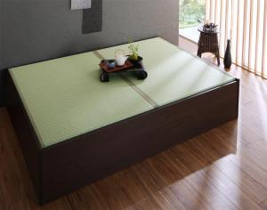 楽天市場】お客様組立 布団が収納できる・美草・小上がり畳連結ベッド