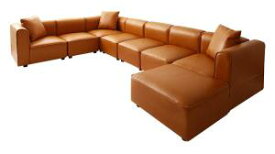 【25日12時～★P5倍&最大1500円クーポン】コーナーソファ レイアウト自由自在大型L字ヴィンテージデザインコーナーソファ ソファ 幅300cm