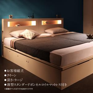収納付き クイーン 照明 ベッドの人気商品・通販・価格比較 - 価格.com